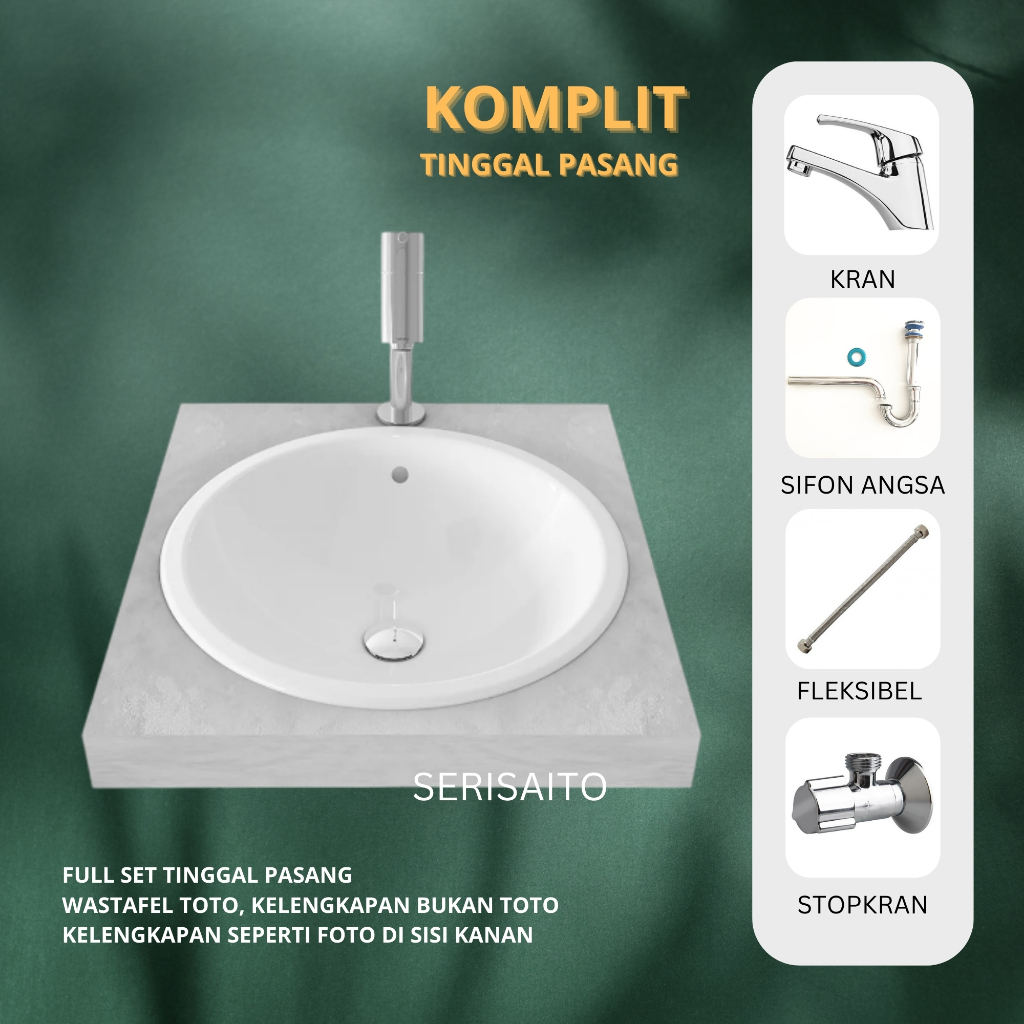 WASTAFEL TOTO BULAT TANAM LW530J BODY ONLY / LW 530 TOTO