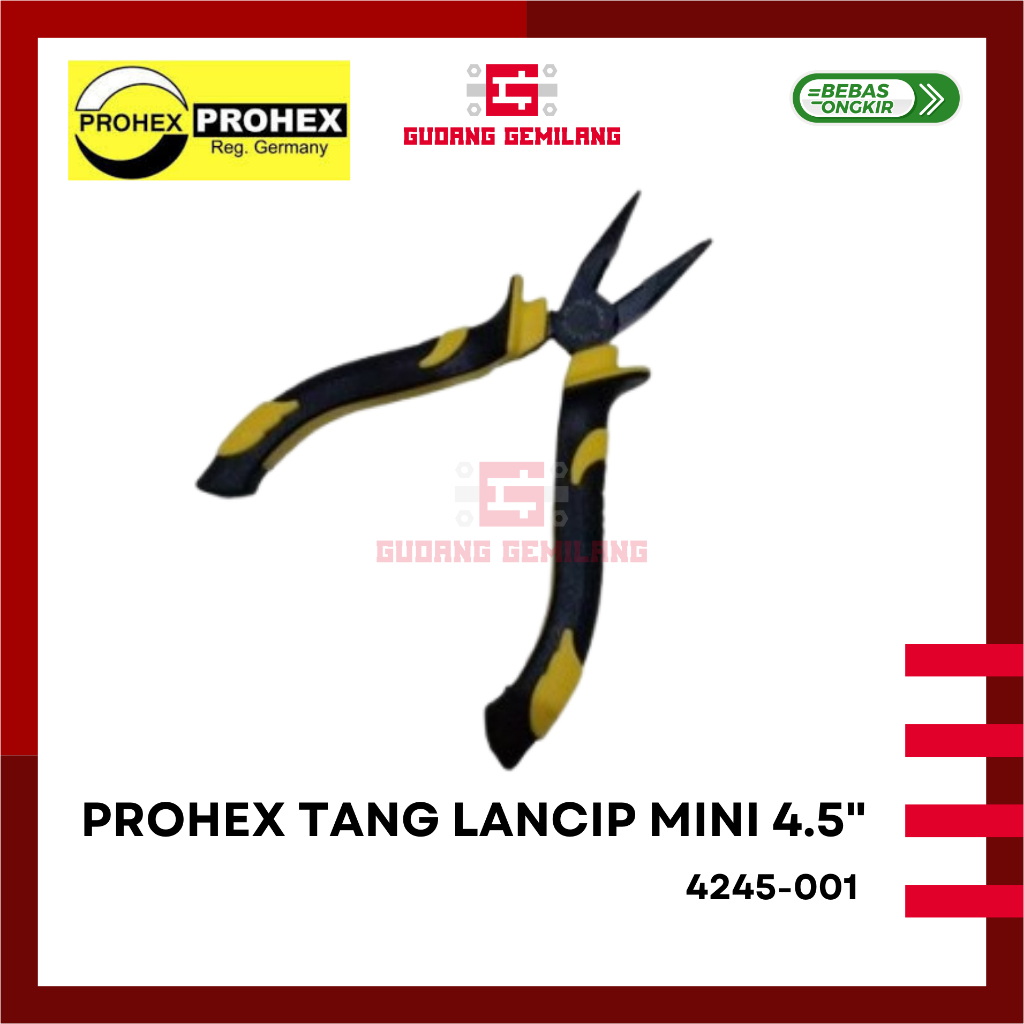 Prohex Tang Lancip Mini Super 4.5” / Tang Mini 4245-001