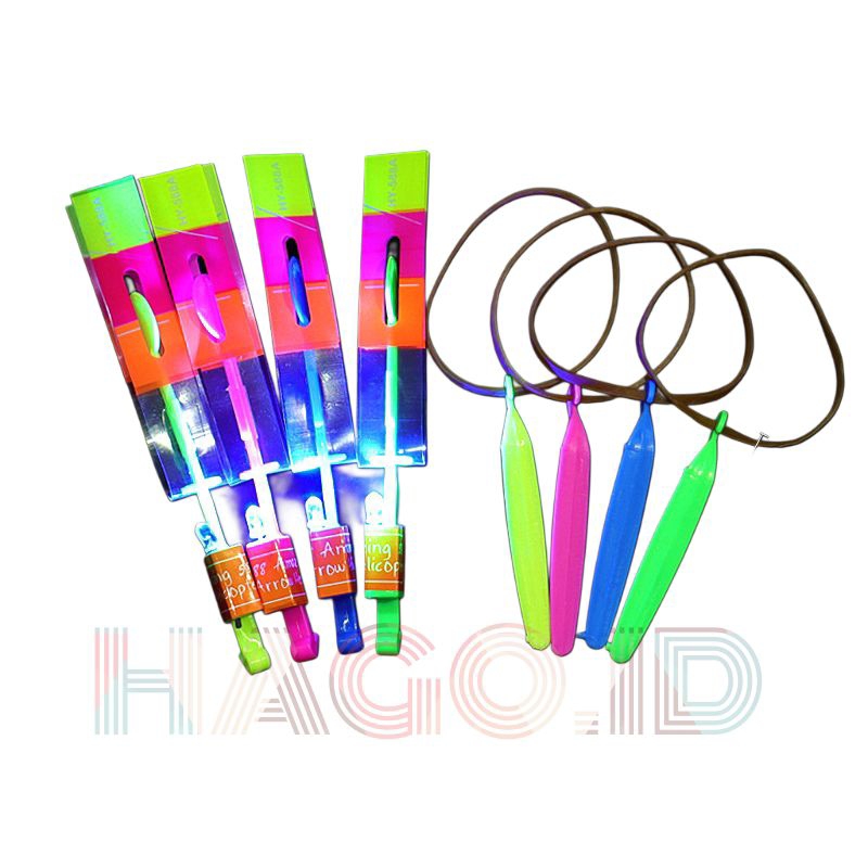 [HAGO] Mainan Anak Kitiran Terbang Led Berlampu