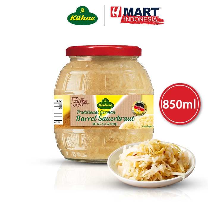 

KUHNE Barrel Holstein Sauerkraut - Acar Kol Putih Barel 850ml