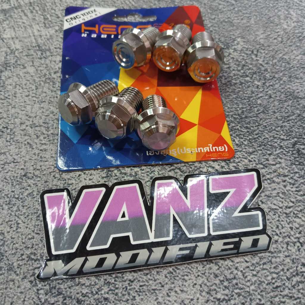 Baut probolt pembuangan tap oli mesin bawah mio nouvo soul beat scoopy vario 125/150 original heng t