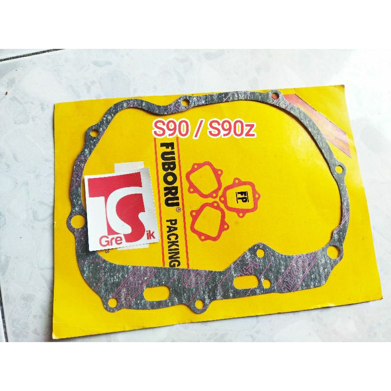 Gasket Paking Pak Bak Kopling Blok Kanan Honda S90 S90z Astra NOS