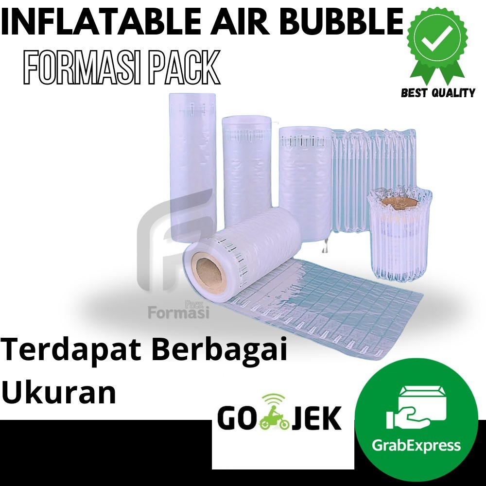 

RB INFLATABLE AIR BUBBLE Cushion Wrap Fo-Air / Bubble Wrap Angin Tebal Roll / Poly Air Bubble