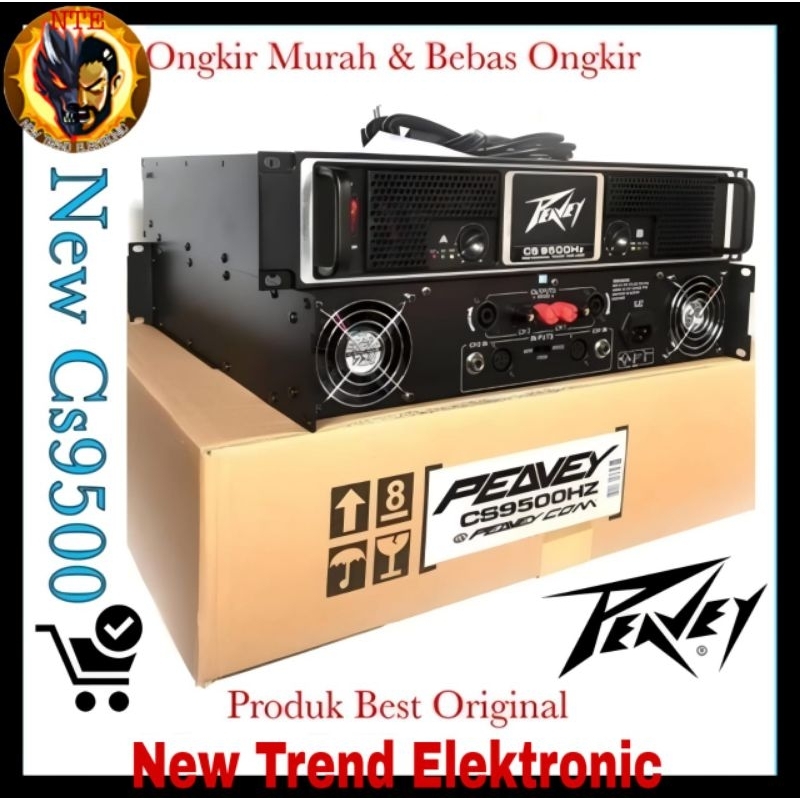 power Audio sound peavey Cs9500 New Amplifier Cs 9500 Hz professional