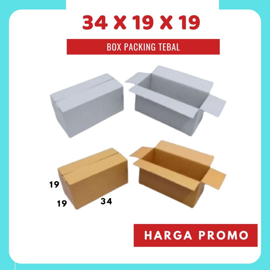 

Kardus 34x19x19 A1 box dus packing kotak kemasan karton pizza souvenir hampers sparepart minyak wangi kosmetik