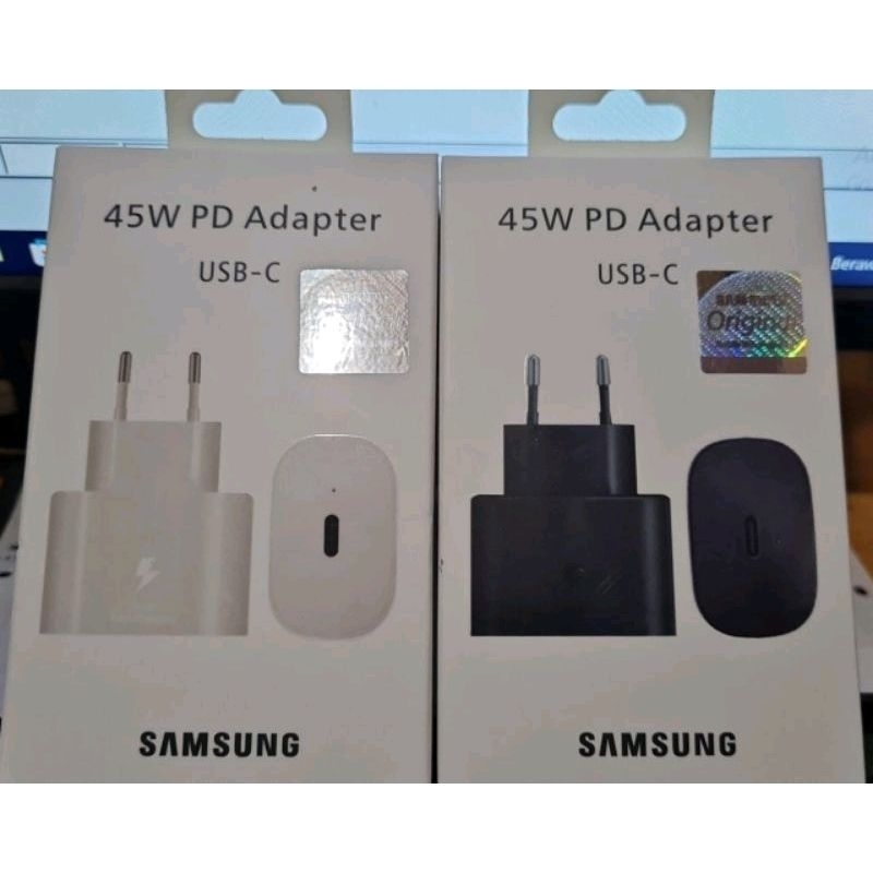 Batok Charger Samsung 45W PD