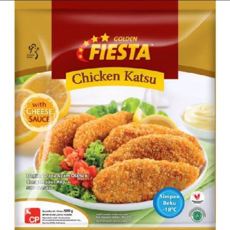 

GOLDEN FIESTA Katsu with Cheese Sauce 500g