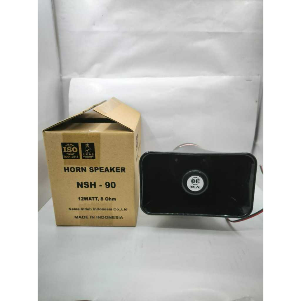 HORN SPEAKER NALAE NSH 90 / SPEAKER HORN NALAE NSH-90 KOTAK HITAM