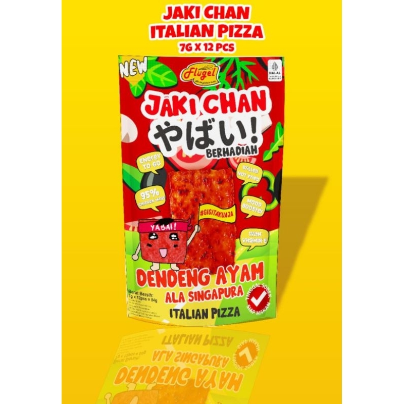 

Halal -Dendeng Ayam Jaki Chan ala singapura 7gr x 12pcs