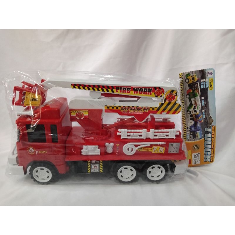 Mainan Truck Damkar Fire Rescue BP 6031