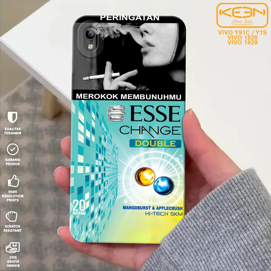 Case Hp Vivo Y91C/Vivo Y1S - Casing Hp Vivo Y91C/Vivo Y1S Motif Ess - Case Procamera - Softcase Hp V