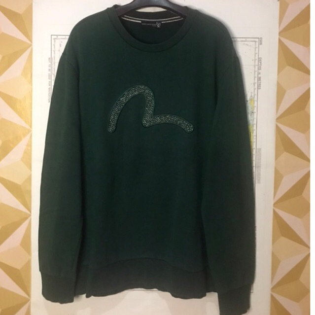crewneck evisu bordir second