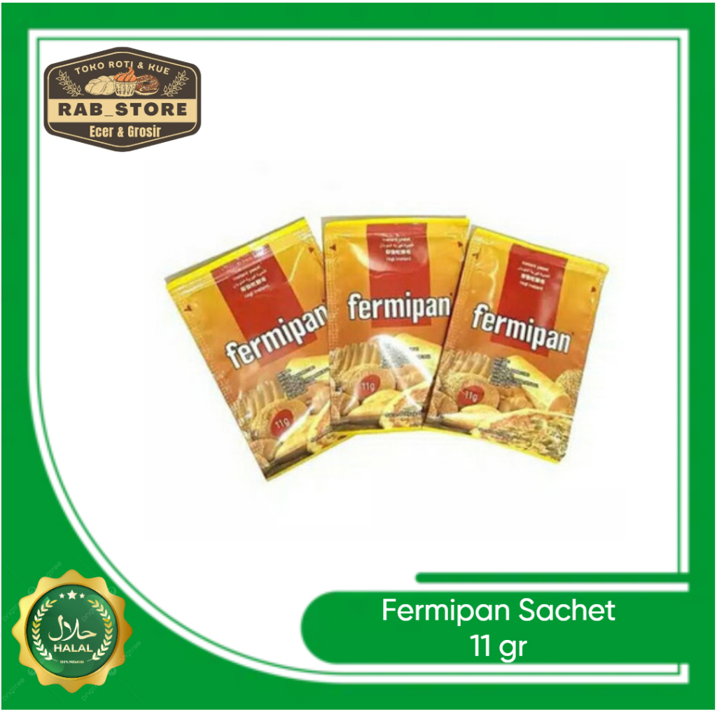 

FERMIPAN Ragi Instan Sachet 11 gr (per pcs)