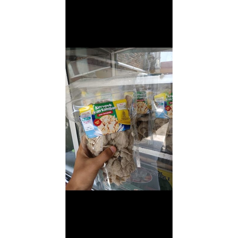 kerupuk ikan tamban mentah