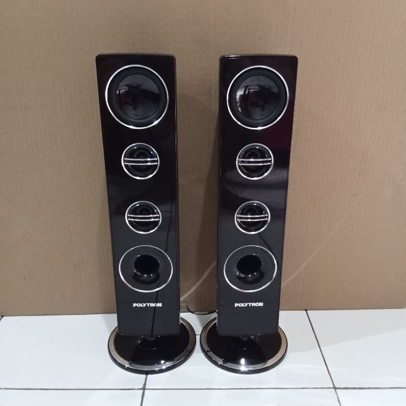 Salon Speaker Tower pasif  Polytron 24-32 inc sepasang