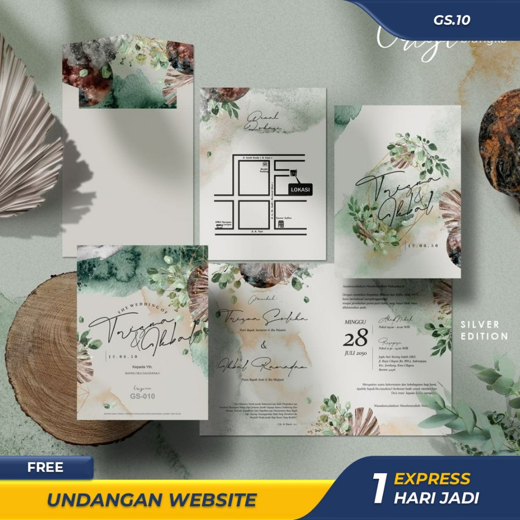 CETAK UNDANGAN PERNIKAHAN KHITANAN AESTHETIC ELEGANT SIMPLE MURAH CUSTOM FOTO UNDANGAN AMPLOP SOFTCO