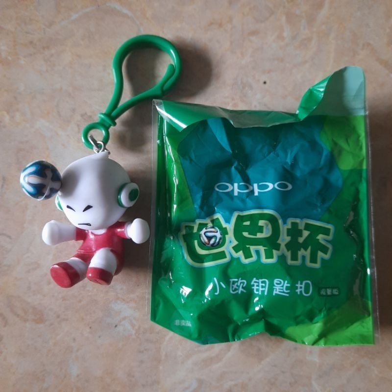 Figure Gantungan Kunci Oppo World Cup Keychain 15 Sergio Ramos