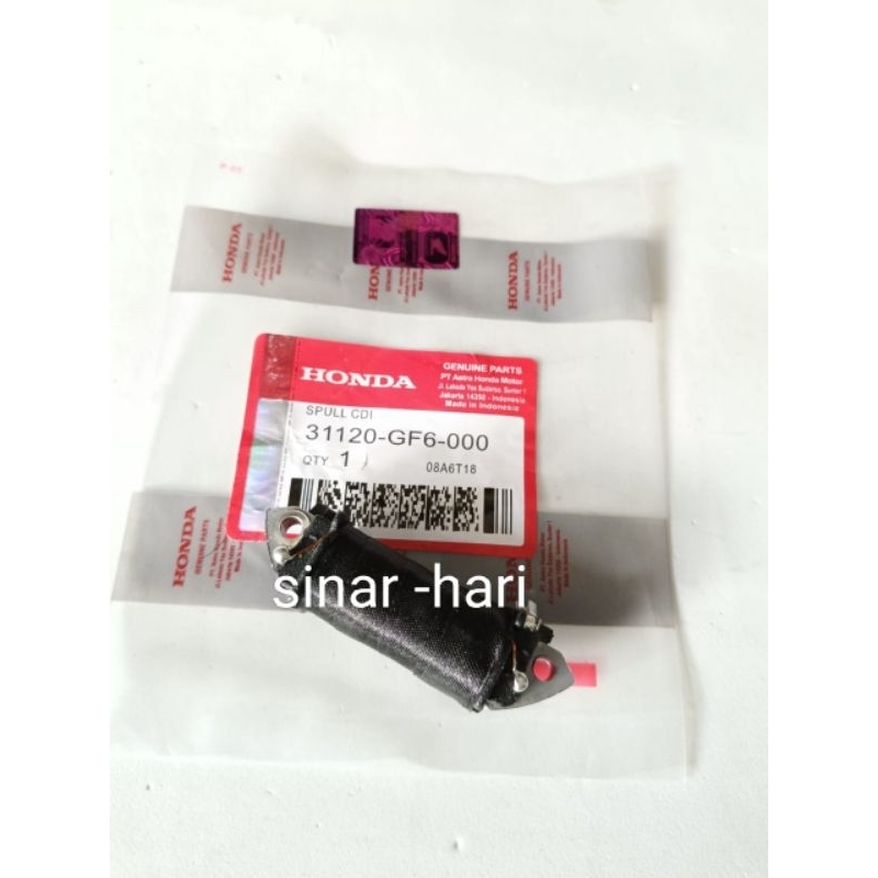 SPUL CDI. ONLY (GF6) HONDA ORIGINAL WIN 100 WIN OLD WIN LAMA