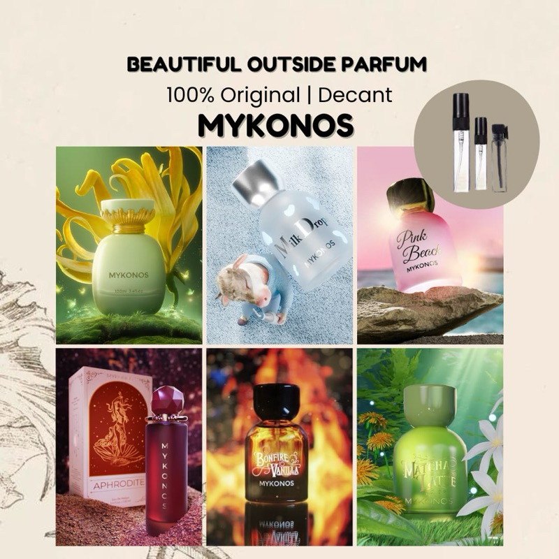 Share in Jar Decant Perfume Parfum Mykonos