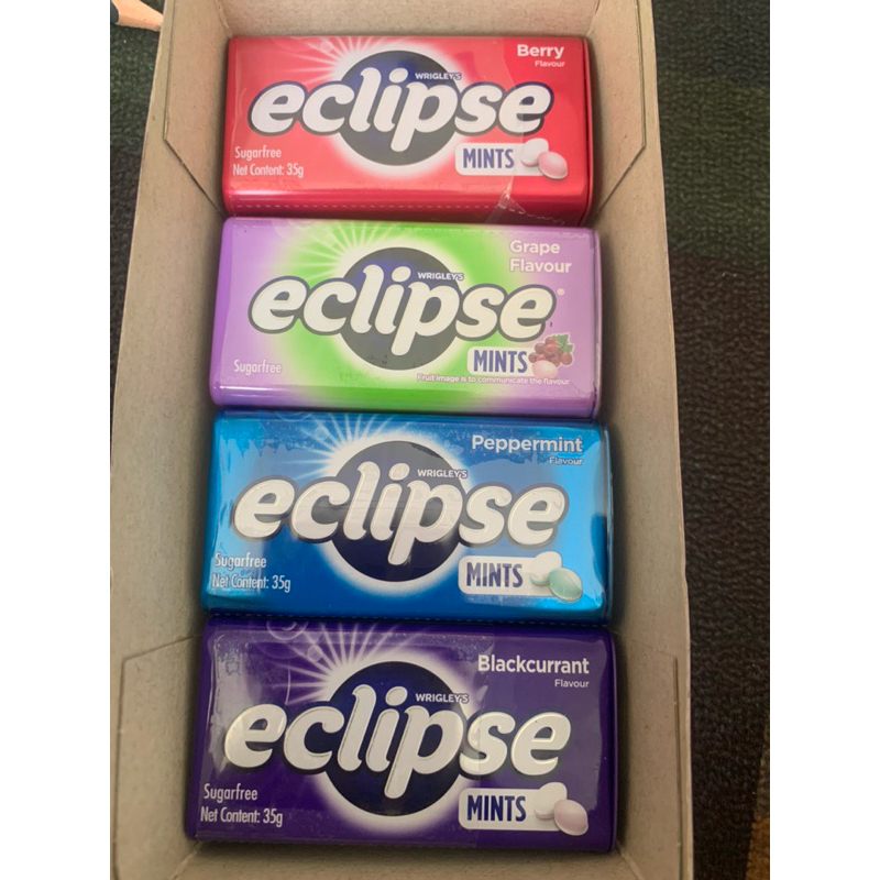 

ECLIPSE Mints Sugar Free Berry Flavor 35g Permen Impor