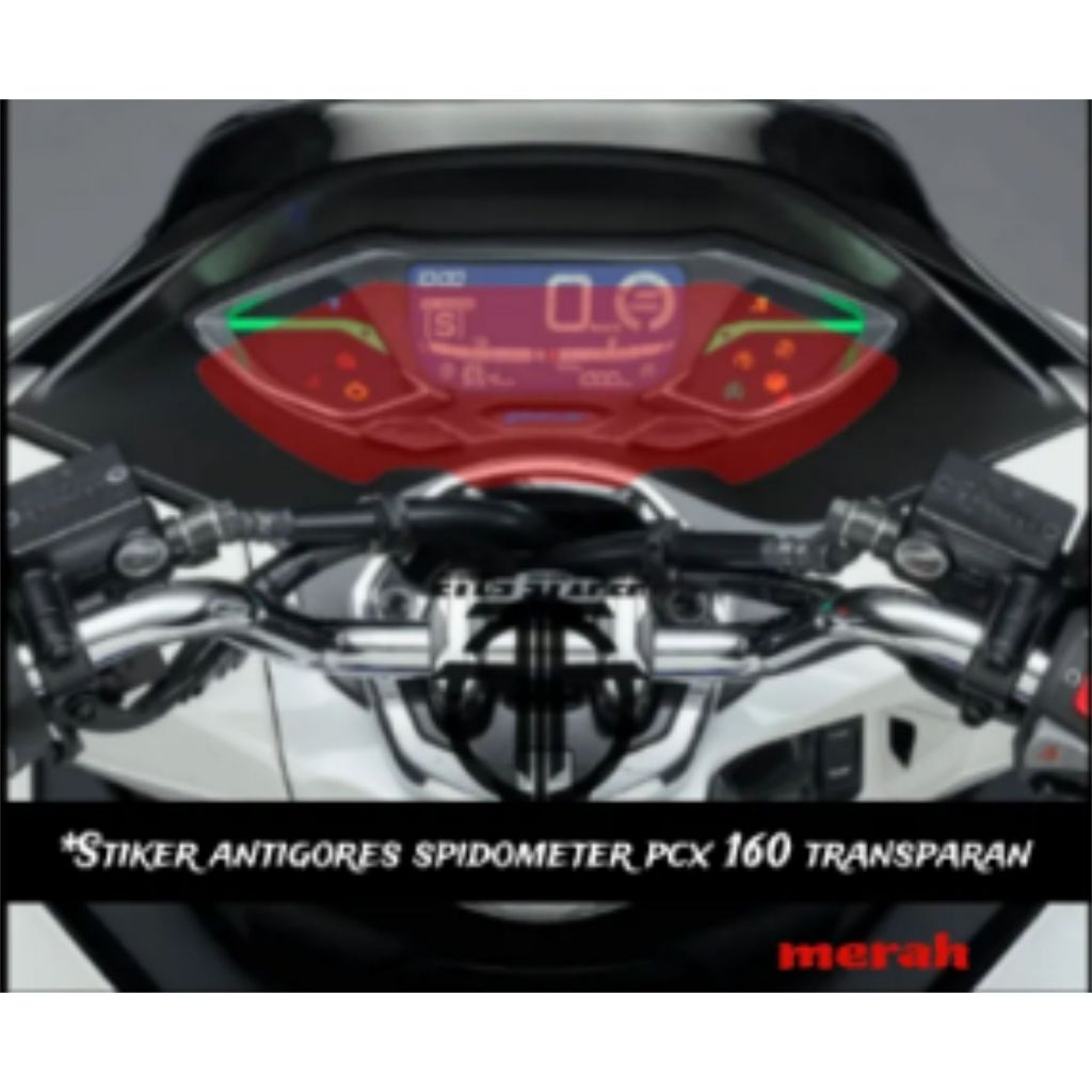 STIKER PELINDUNG SPEEDOMETER PCX 160 Sticker anti gores speedometer pcx 160#2