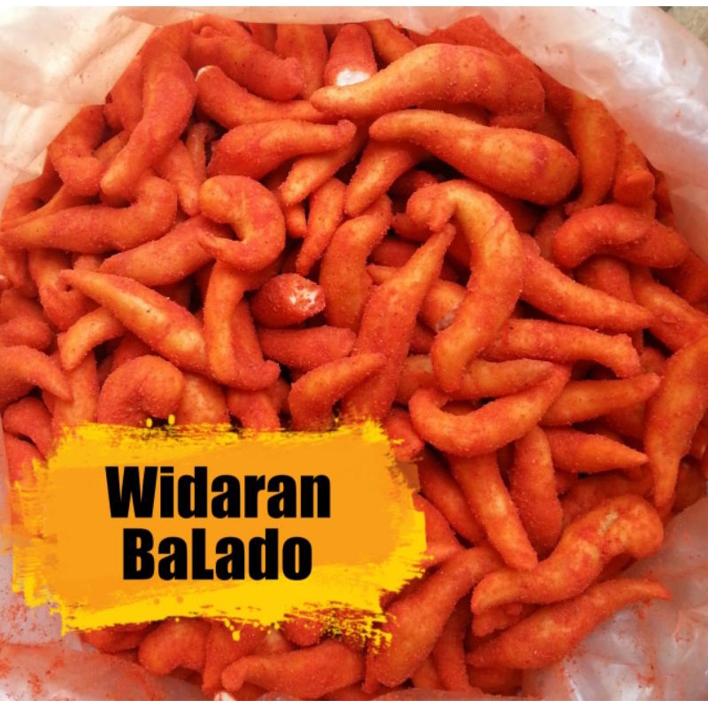 

Widaran balado 250 gr