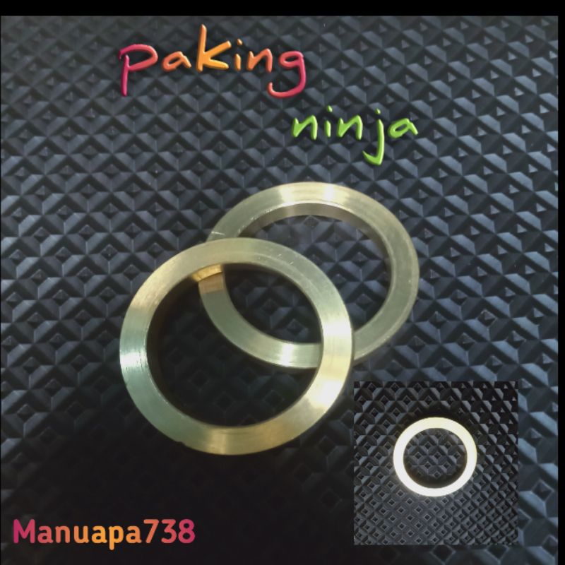 paking knalpot ninja R,SS,RR,ZX,150 bahan kuningan