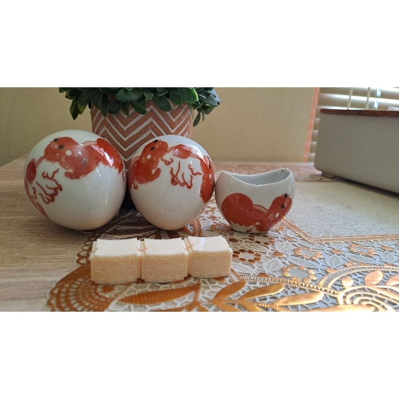 cepuk keramik cungkok ukuran besar