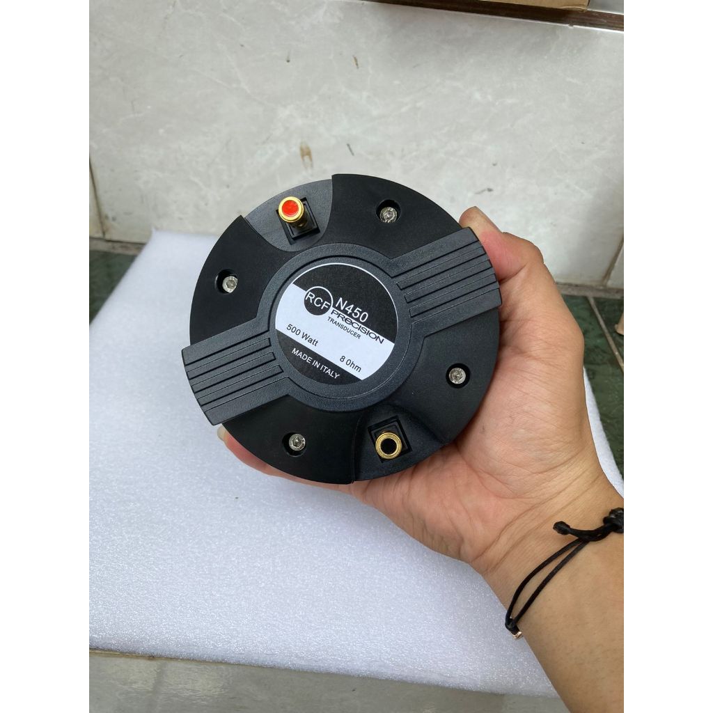 Driver Tweeter RCF N450 Twetter RCF N 450 VC 1,75 inchi 250 Watt Model Drat Bisa Spool Ulang Grade A