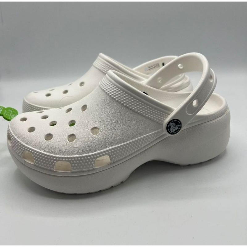 CROCS CLASSIC PLATFROM ORI- free jibbitz&tas crocs [READY STOCK]