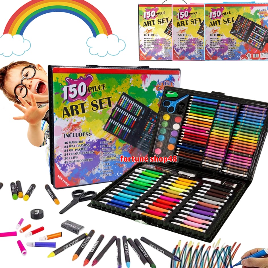 

Dijamin Puas ART SET ANAK 15 PCS SPIDOL CRAYON SET MENGGAMBAR