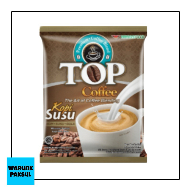 

TOP COFFE KOPI SUSU (RENTENG) 12SACHET 31G