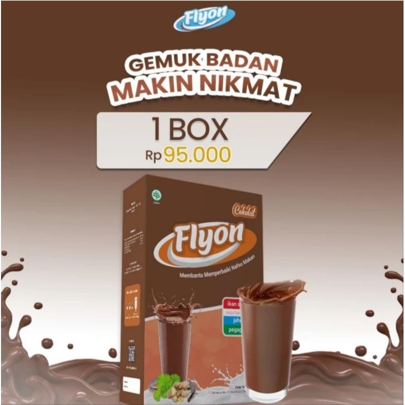 

Susu FLYON Coklat Penggemuk Badan Tercepat [NO.1] Penambah Nafsu Makan Dan Vitamin Penggemuk Badan BPOM