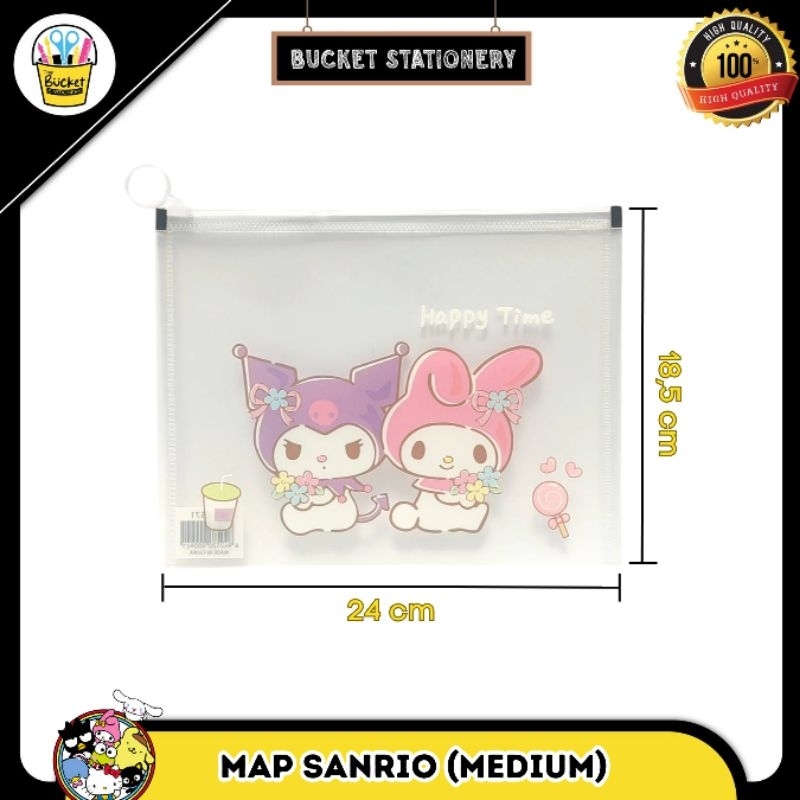 

Map Sanrio Ukuran Medium (18,5 x 24 cm)