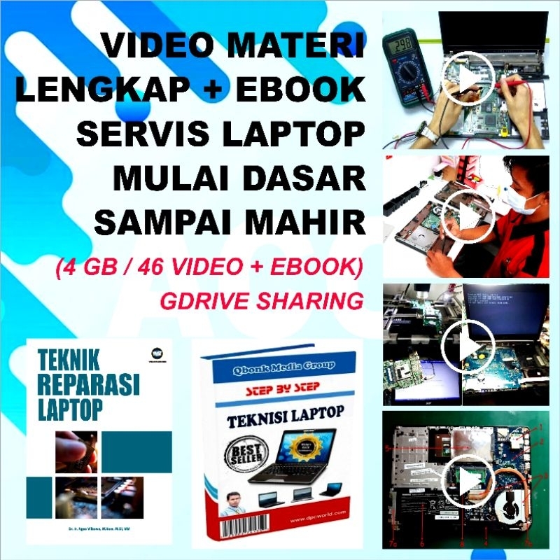 MATERI SERVIS LAPTOP PEMULA - MAHIR