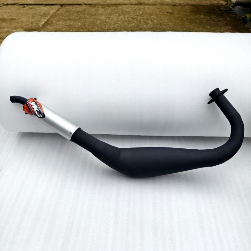 Knalpot Kolong RX King Kobra YKJ Kobra Hitam  Superpro Alumunium Super Garing Istimewa Original YKJ 