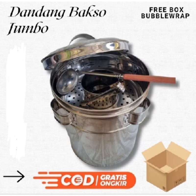 DANDANG BAKSO JUMBO BAHAN STAINLESS