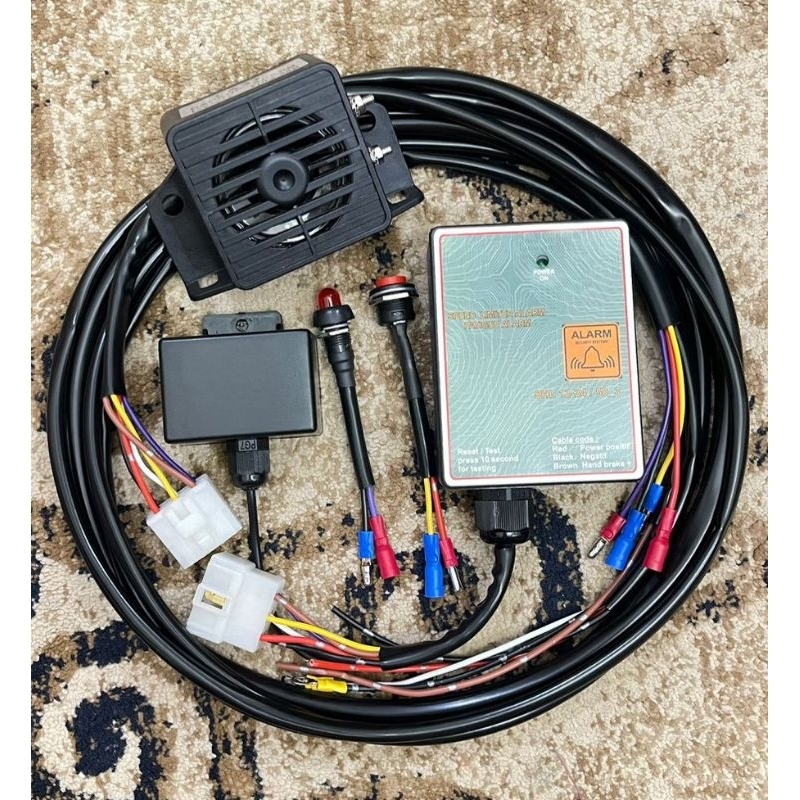 Fatigue alarm dan Speed alarm combination