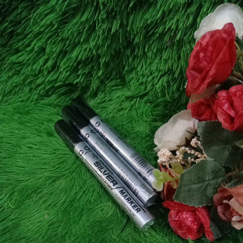 

Spidol silver paint marker snowman lusinan murah