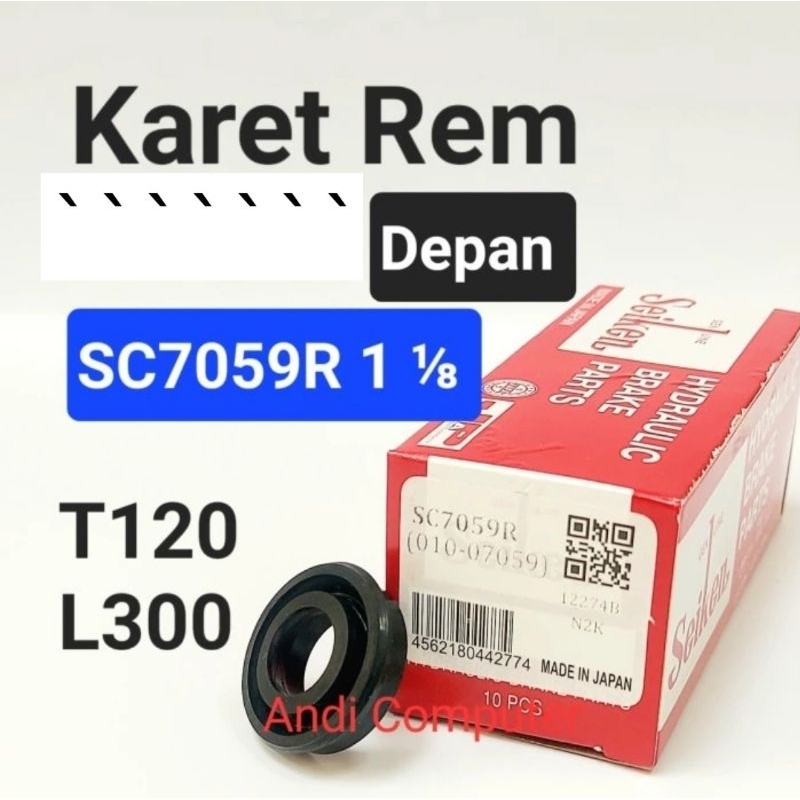 Karet Rem Depan T120 L300 sc7059r