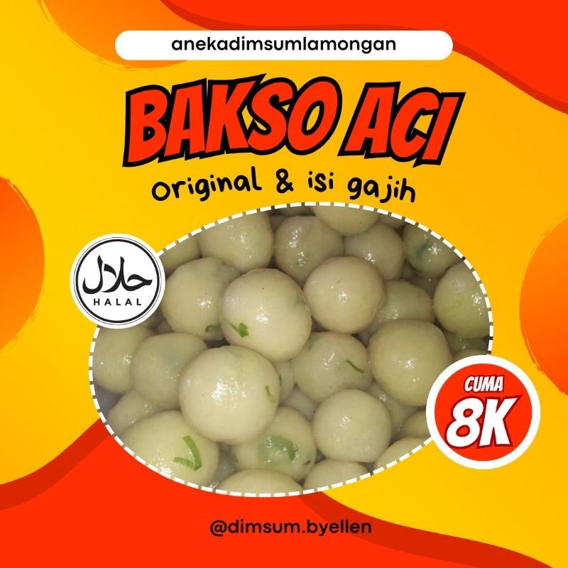 

Bakso aci original kenyal anti alot Bakso aci enak