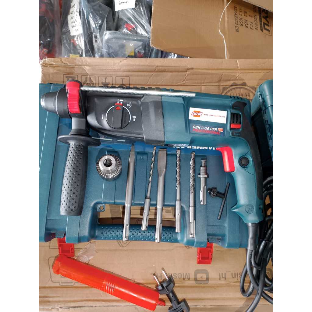 Mesin Hammer Drill Mod.26 Profesional IWA Alat Bor Palu Mod.26 IWA GBH 2-26DFR