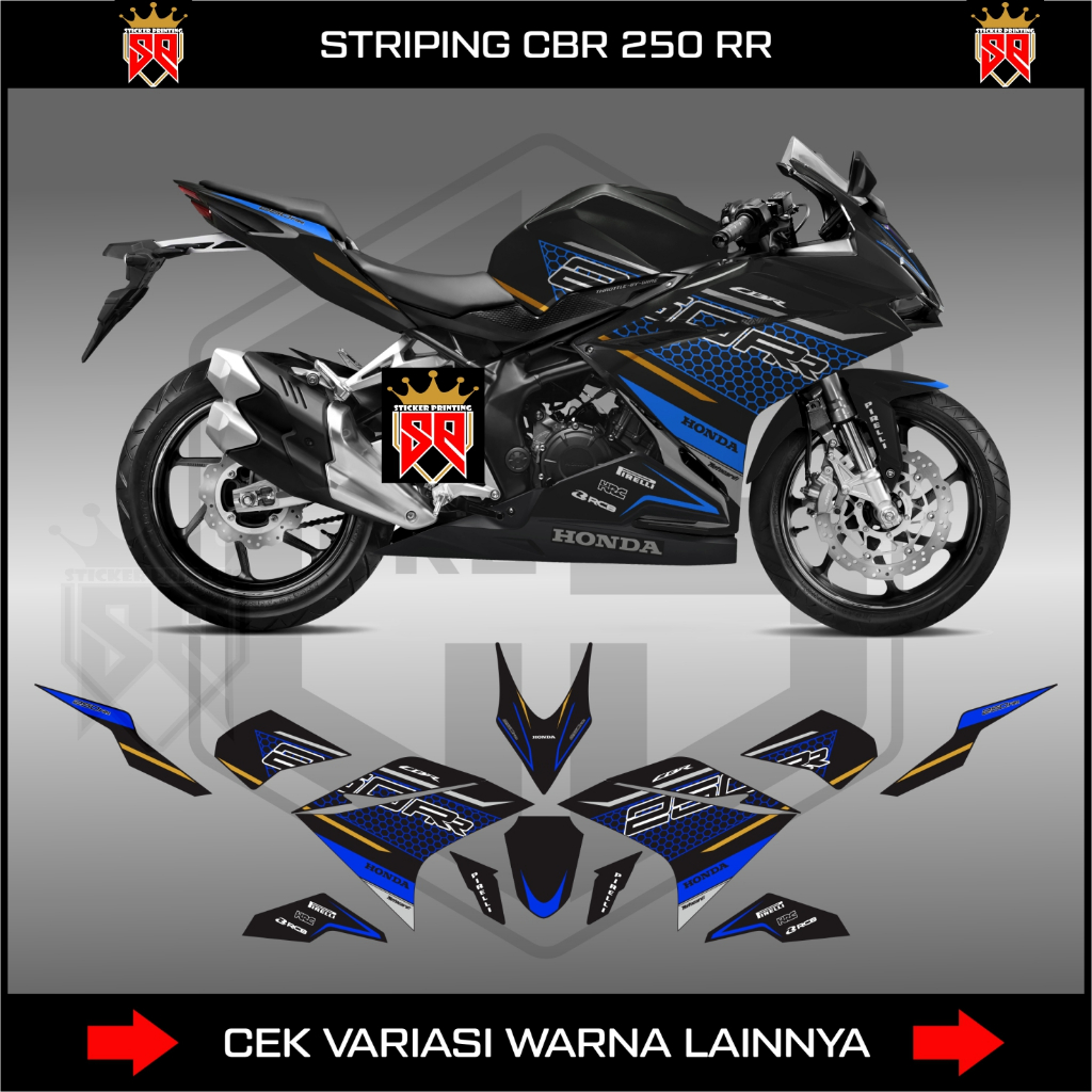 STRIPING CBR 250RR 2020 / DECAL STICKER HONDA CBR 250 RR