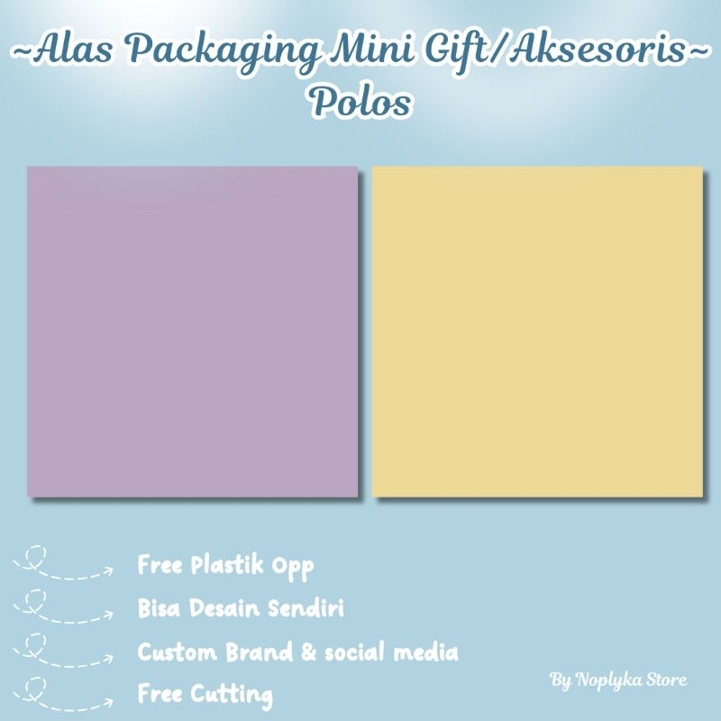

Alas Packaging Aksesoris Mini Gift Gantungab Kunci Keychain Pin Bross Free Plastik