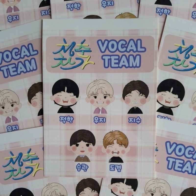 

Sticker Sheet A6 - SEVENTEEN Cheers to Youth