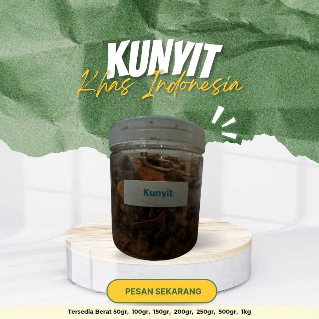 

REMPAH HERBAL ALAMI KUNYIT KERING