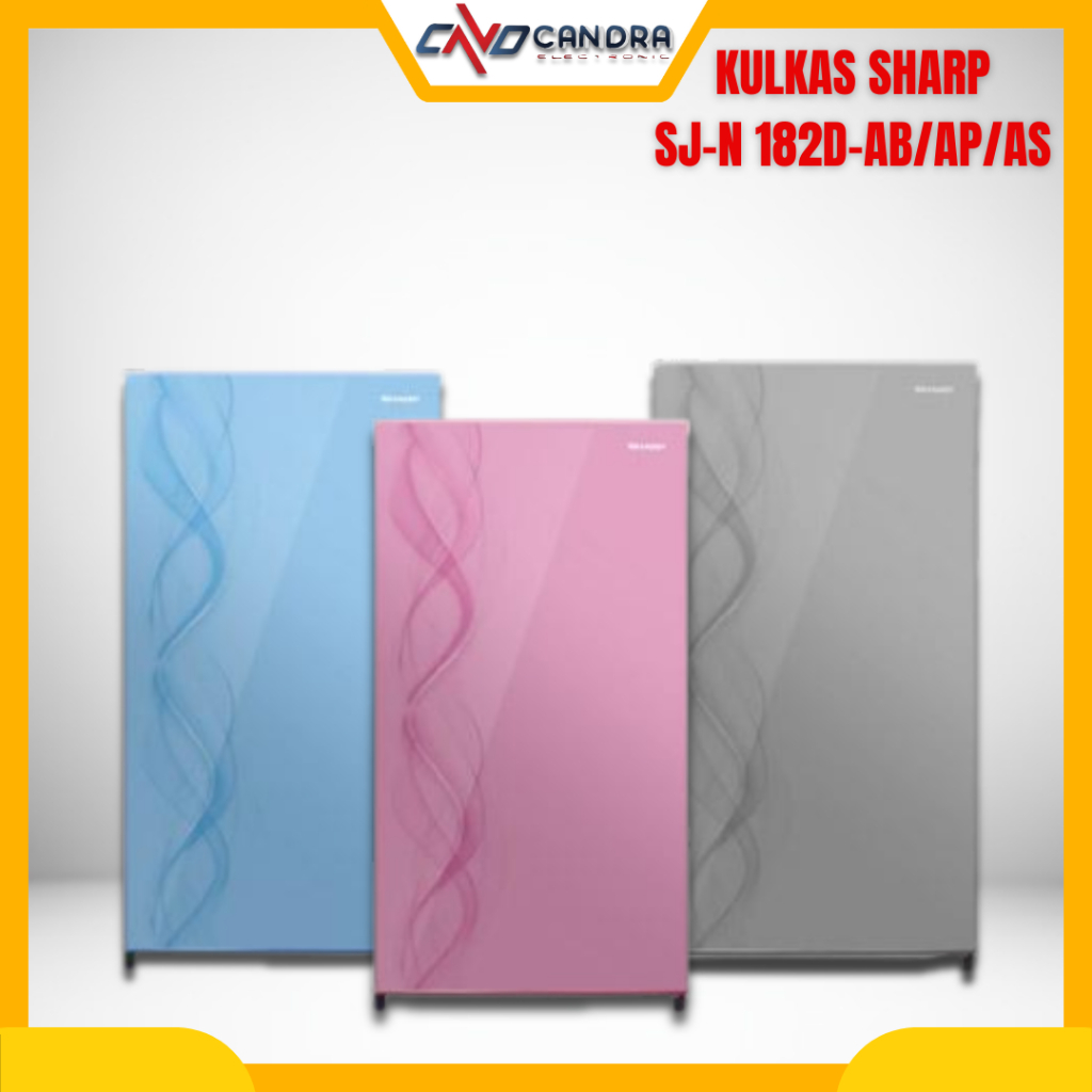 Kulkas Sharp Satu Pintu SJ-N 182DA Kirei/Kulkas 1 Pintu Sharp