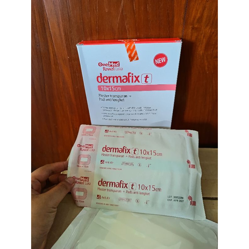 Dermafix Plester Transparan Anti Air 10cm x 15cm