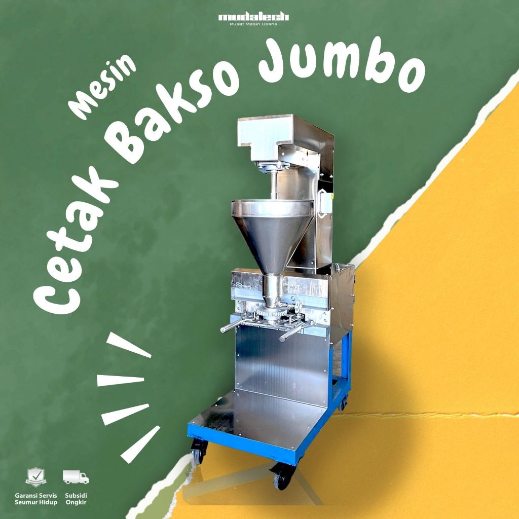 Mesin Pencetak Bakso Jumbo Alat Cetak Pentol Baso Besar