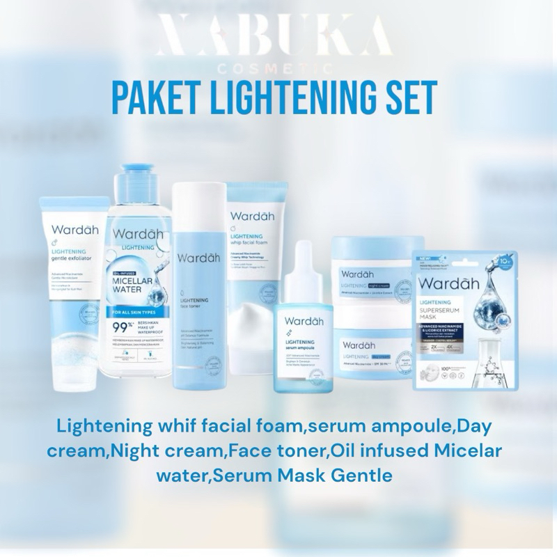 WARDAH lightening set